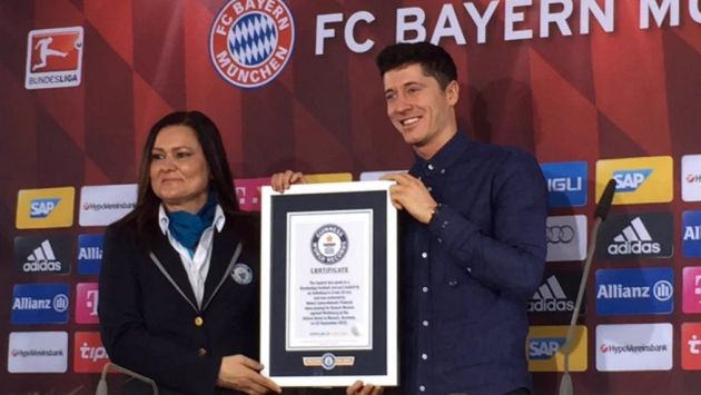 Robert Lewandowski es el goleador del Bayern Munich. (Twitter/@HomeBayern)