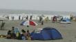 Punta Hermosa: Municipalidad prohibió fogatas, campamentos y carpas en sus playas