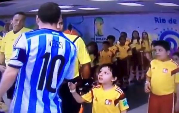 Lionel Messi: la inédita reacción de la 'Pulga' al ver a un niño
