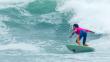 Surfista de Bolivia hizo historia participando en un campeonato panamericano