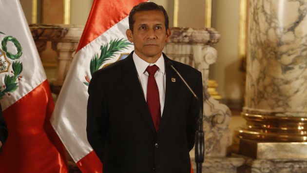Ollanta Humala asistirá a asunción de mando de Mauricio Macri. (Mario Zapata)