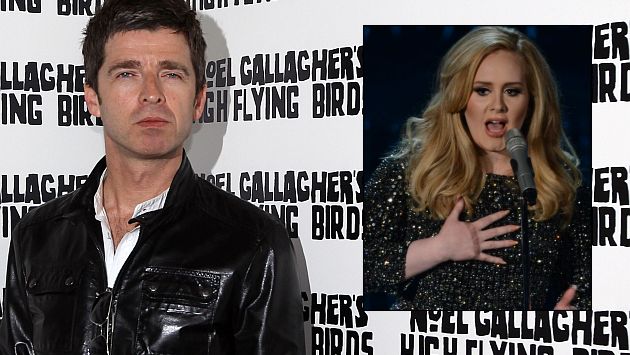 Adele: Noel Gallagher calificó como "música para abuelas" el álbum de la cantante. (USI)