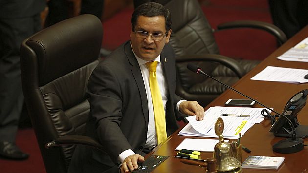 Congreso de la República: Luis Iberico descartó ampliación de legislatura. (César Fajardo/Perú21)