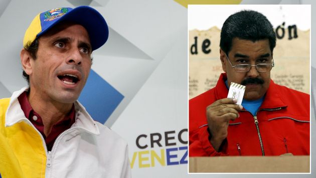 Henrique Capriles acusó a Nicolás Maduro de comprar votos. (AFP/Reuters)