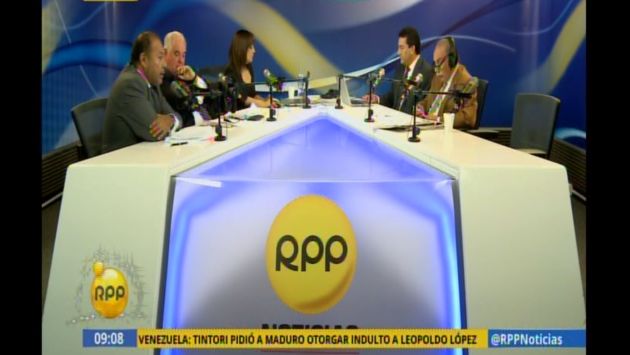Así fue la pelea de Alberto Borea, abogado del ‘Loco David’, con periodistas de RPP TV en vivo. (Captura de TV)