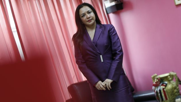 Marisol Espinoza Cruz. Vicepresidenta de la República y congresista. (Luis Gonzales)