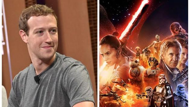 Facebook: Mark Zuckerberg se declara fan de Star Wars con tierna foto de su hija. (Gettyimages)