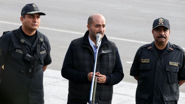 El ministro del Interior, José Luis Pérez Guadalupe, anunció que Caracol caerá tarde o temprano. (Perú21)