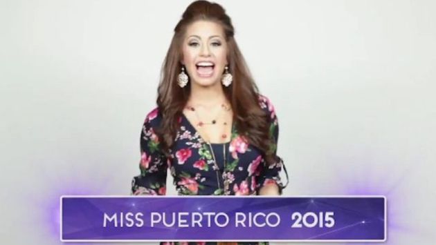 Miss Puerto Rico 2015 fue suspendida por comentarios xenofóbicos contra musulmanes. (Difusión)