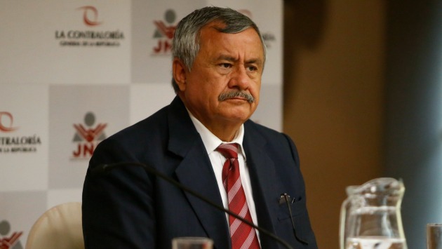 Francisco Távara, presidente del JNE negó que favoreciera a APP. (Roberto Cáceres)