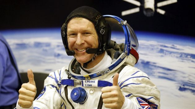 Astronauta Tim Peake se disculpó con señora que llamó por error desde el espacio. (EFE)