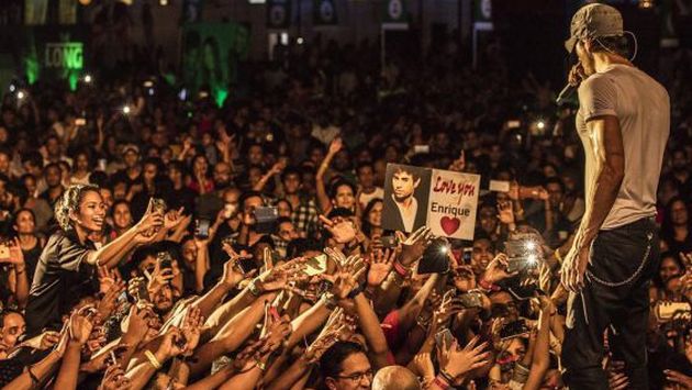 Presidente de Sri Lanka pide castigar con latigazos a organizadores de concierto de Enrique Iglesias. (EFE)