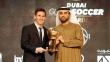 Lionel Messi y Barcelona brillaron en Globe Soccer Award [Fotos]