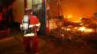 Bomberos atendieron 63 incendios y 15 accidentes vehiculares en la noche de Año Nuevo
