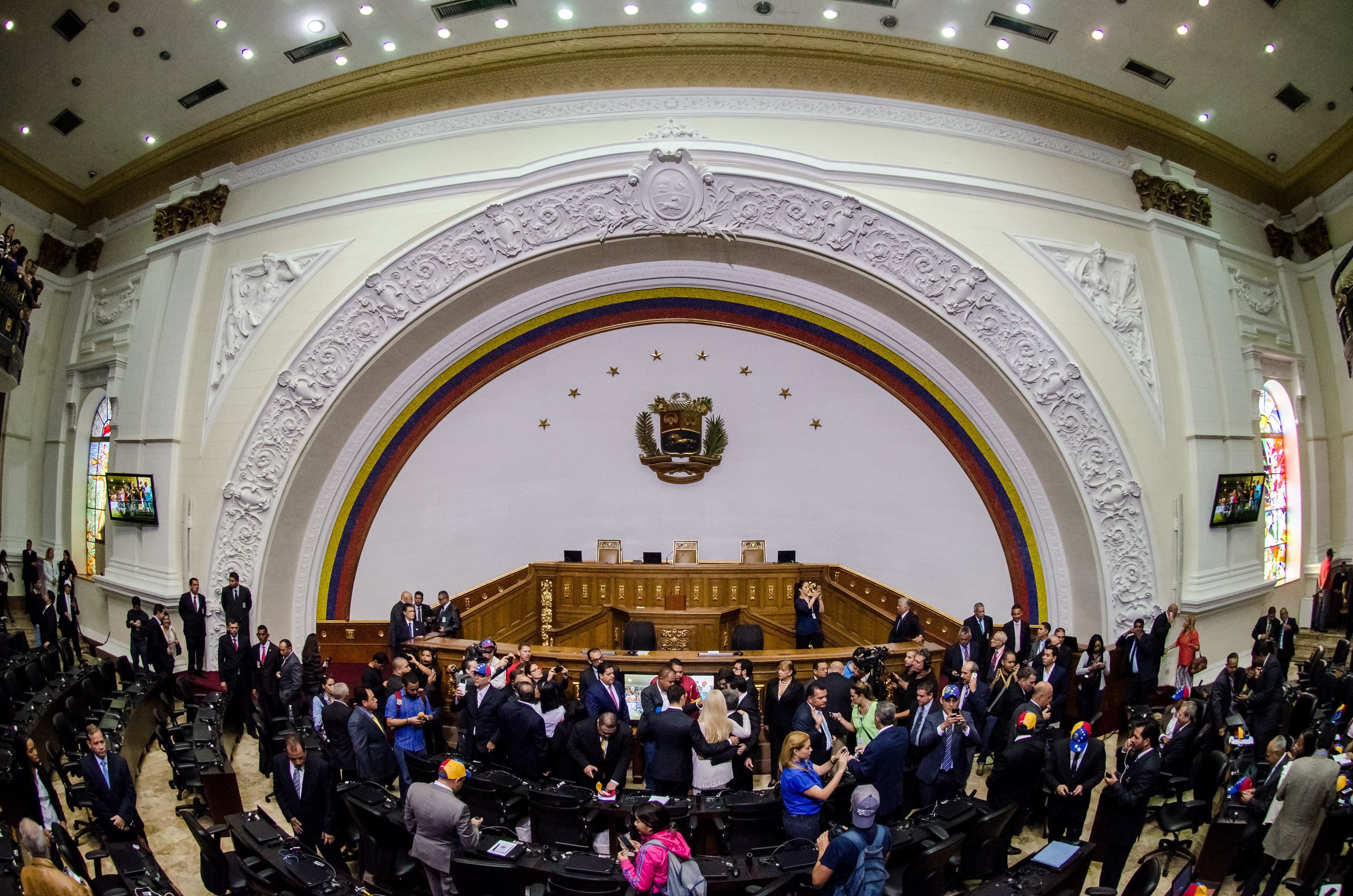 Mucha expectativa se vive en la Asamblea Legislativa de Venezuela. 
