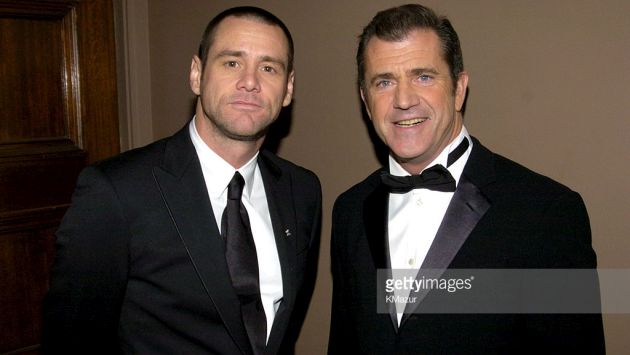 Jim Carrey y Mel Gibson serán los presentadores de los Globos de Oro 2016. (Getty)