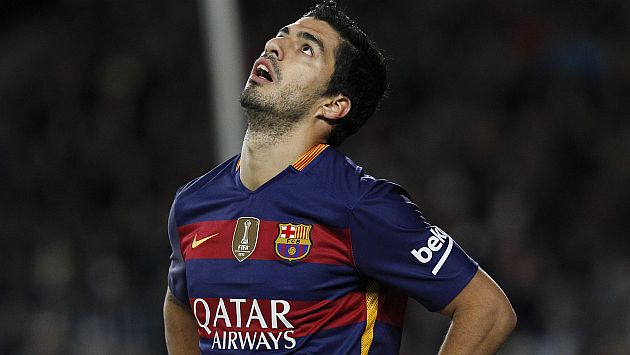 Luis Suárez fue suspendido por dos fechas tras insultar a rivales en Copa del Rey. (AFP)