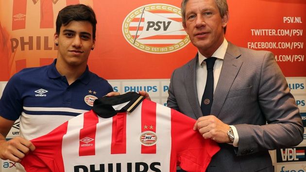 ‘Beto’ Da Silva debutó con la camiseta del PSV en un amistoso en España