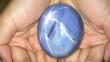 Hallaron zafiro estrella azul más grande del mundo en Sri Lanka