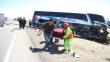 Nueve muertos dejan accidentes en carreteras de Arequipa, Huánuco y Apurímac