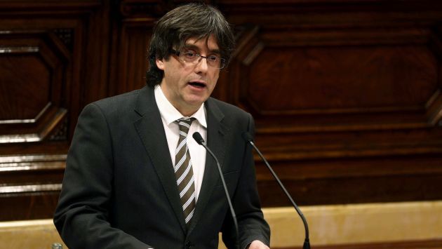 Carles Puigdemont es el nuevo presidente de la Generalidad de Cataluña (EFE)