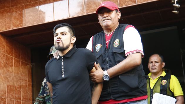 Renzo Espinoza Brissolesi fue capturado el último sábado en San Borja. (Perú21)