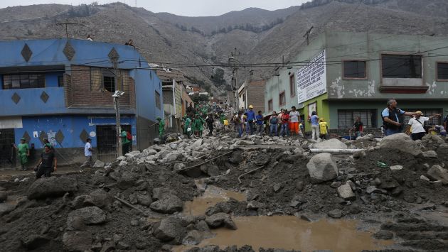 INEI recopila información sobre posibles afectados por desastres, como el ocurrido en abril de 2015. (Perú21)