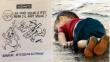 Charlie Hebdo: Indignación por caricatura sobre el niño sirio ahogado Aylan Kurdi