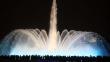 Municipalidad de Lima estrenó la pantalla de agua más grande del mundo [Fotos y video]