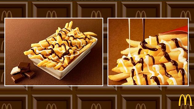 Mc Donald's ofrece una inusual combinación de sabores. (@McDonaldsCorp en Twitter)