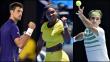 Abierto de Australia: Novak Djokovic, Roger Federer y Serena Williams avanzaron sin problemas a la tercera ronda