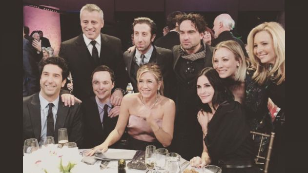 Reunión de protagonistas de ‘Friends’ estuvo incompleta por la ausencia de Matthew Perry. (Instagram kaleycuoco)