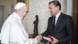 Leonardo DiCaprio se reunió con el papa Francisco en el Vaticano [Fotos]