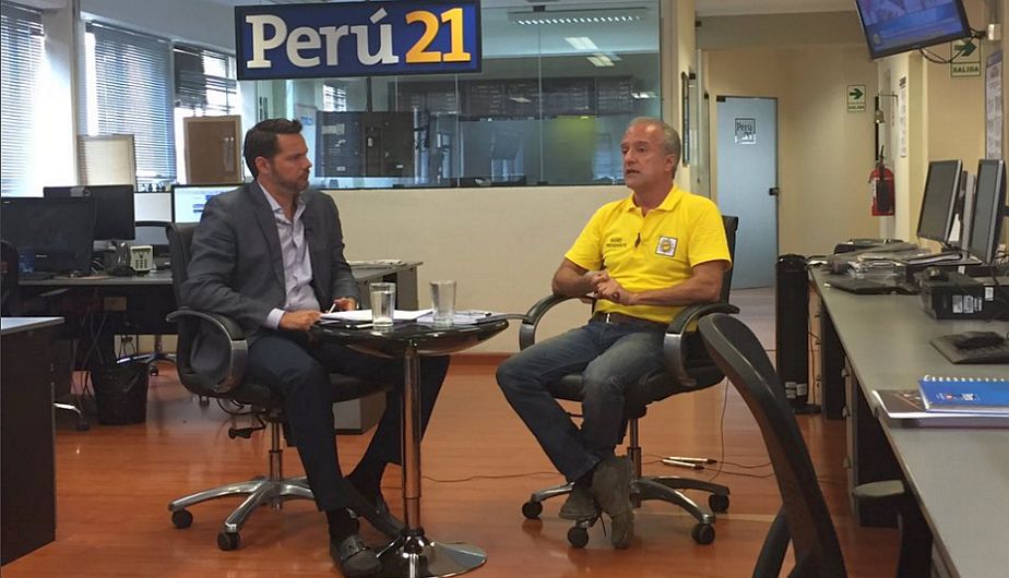 Nano Guerra García respondió a nuestras preguntas en Diálogos21. (@Peru21pe)