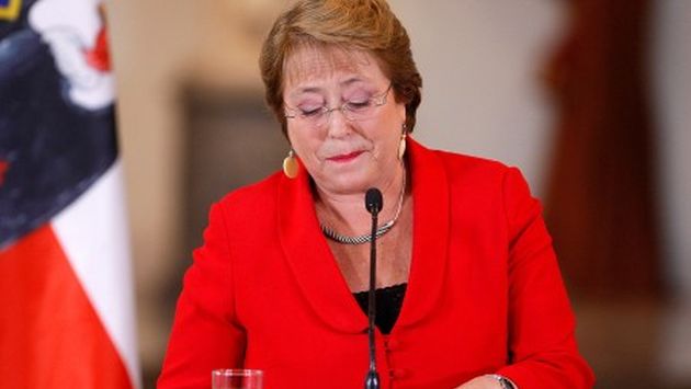 Michelle Bachelete dio una conferencia de prensa. (USI)