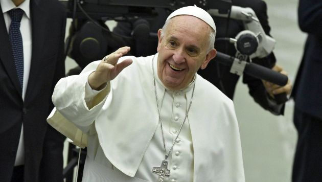 A la pantalla grande. Papa Francisco participará de cinta para niños. (EFE)