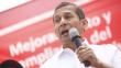 Ollanta Humala pidió a candidatos fijar posición sobre programas sociales 