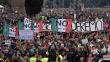 Roma: Miles protestaron contra la Unión Civil [Fotos]