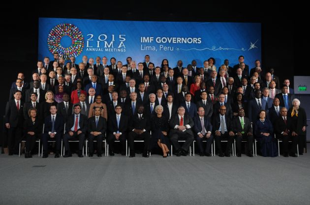 En la reunión anual del FMI, los presidentes de los bancos centrales estuvieron presentes. (USI)