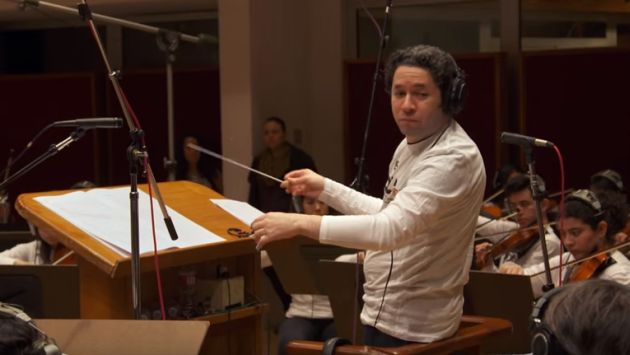 Super Bowl: Gustavo Dudamel ensaya presentación con Orquesta Juvenil de Los Ángeles para la final de la NFL. (YouTube/LA Phil Association)