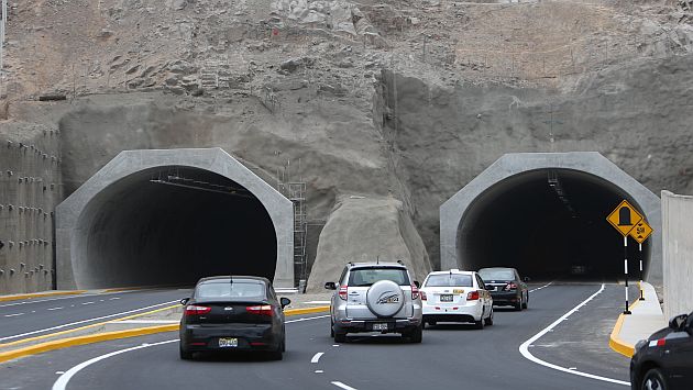 Túnel Santa Rosa: Municipalidad de Lima amplió el horario de la marcha blanca. (USI)