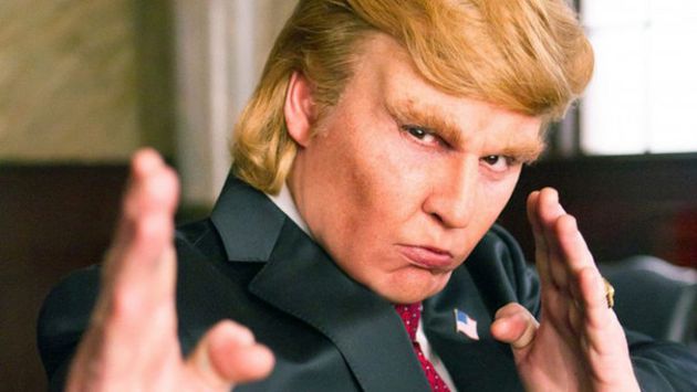 johnny Depp imita a Donald Trump. (USI)