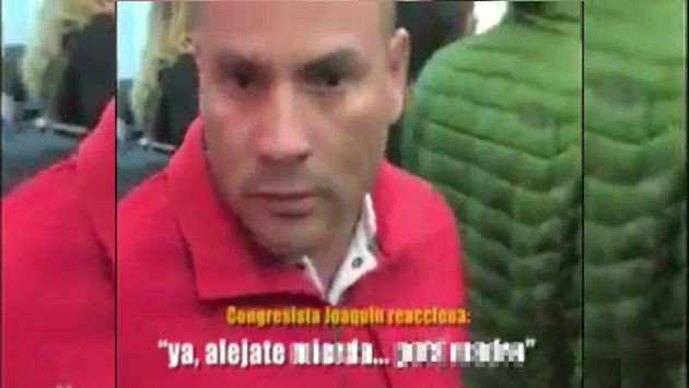 Congresista Joaquín Ramírez es uno de los implicados en gresca. (Facebook)