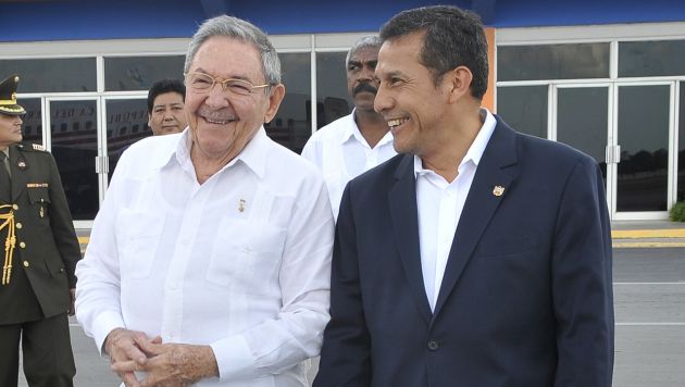 Se volverán a juntar. Ollanta Humala: Comisión Permanente del Congreso autorizó su viaje a Cuba. (USI)