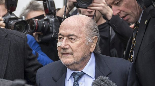 Joseph Blatter ejerció como presidente de la FIFA desde 1998. (EFE)