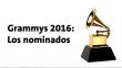 Conoce la lista completa de nominados a los Grammys 2016