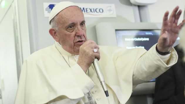 Papa Francisco consideró que Donald Trump no es cristiano por sus ideas. (EFE)