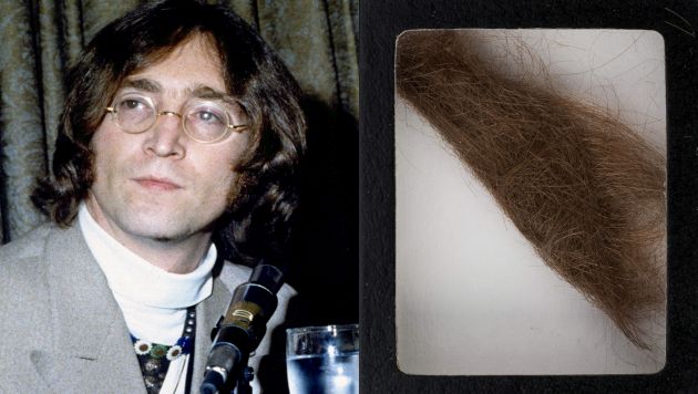 John Lennon: Mechón de cabello del cantante se subastó en US$35 mil dólares. (Agencias)