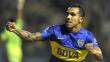 Luis Advíncula no pudo bloquear a Carlos Tévez y Boca Juniors goleó 4-1 a Newell's Old Boys