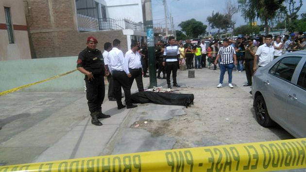 Callao: Un obrero murió y otro resultó herido en balacera. (S.Ávila)